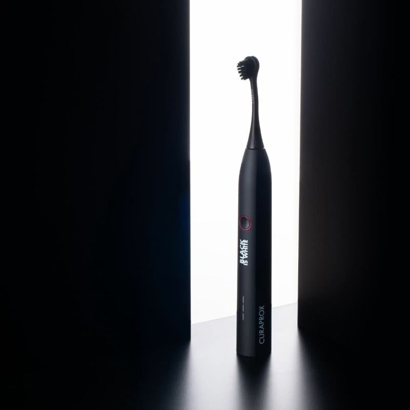 クラプロックス 音波式電動歯ブラシ ブラックイズホワイト （Black is