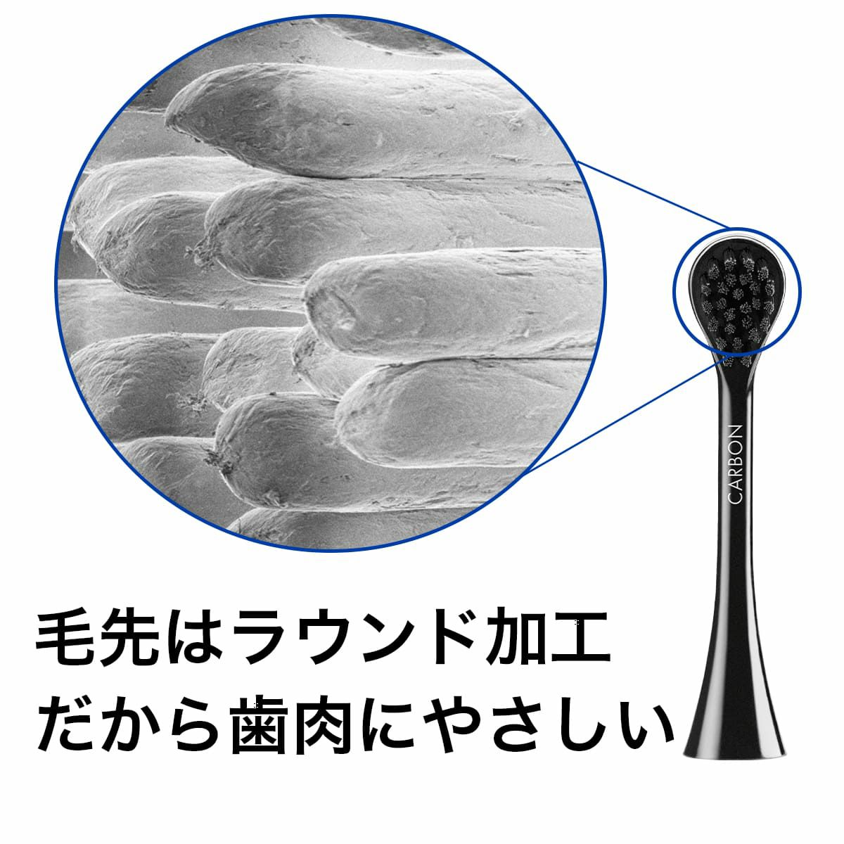 クラプロックス 音波式電動歯ブラシ ブラックイズホワイト+粉歯磨き3g